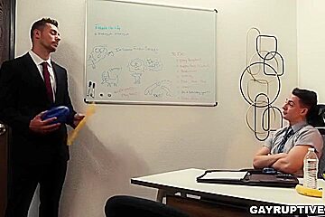 Office Fuck His Co Worker - Carter Woods And Masyn Thorne