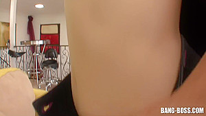 Old Step Father Fucks Young Step daughter Because She Is A Bitch