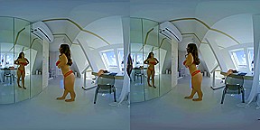 Olena's Striptease In The White Clouds - Vrsun