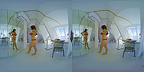 Olena's Striptease In The White Clouds - Vrsun