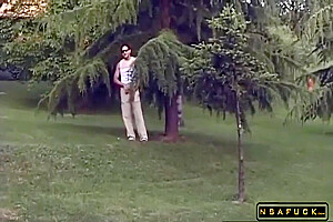 Orgy With The Trans Expert In The Park Of Depravity