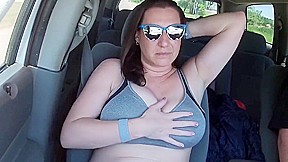 Out For A Drive,might As Well Get My Tits Out!