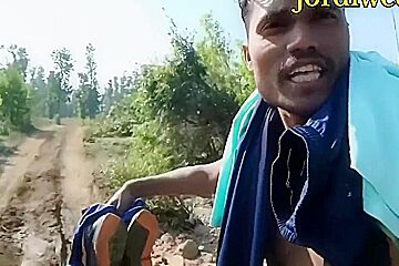 Outdoor Nadi Kinare Beth Ke Jordiweek Lond Hilane Loga With Gay Boy