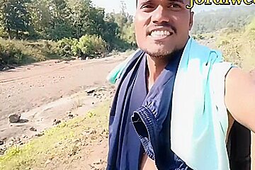 Outdoor Nadi Kinare Beth Ke Jordiweek Lond Hilane Loga With Gay Boy