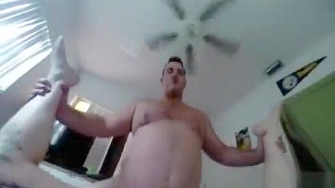 POV of bottom getting fucked by bear