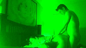 Painful Anal night vision with Army Soldier woken for sex