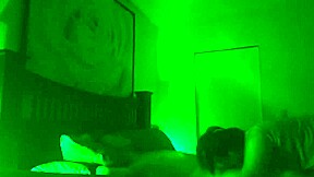 Painful Anal night vision with Army Soldier woken for sex