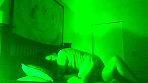 Painful Anal night vision with Army Soldier woken for sex