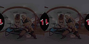 Panty model audition starring Antonia Sainz and Blanche Bradburry