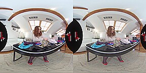 Panty model audition starring Antonia Sainz and Blanche Bradburry