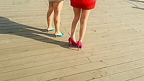 Pantyhose show