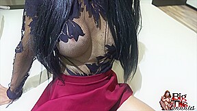 Petite Trans with big titties