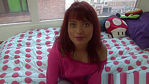 Petite latina pounded