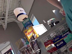 Pharmacy upskirt