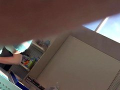 Pharmacy upskirt