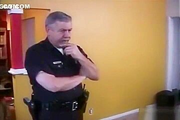 Police Officer Spank Two Naughty Boys