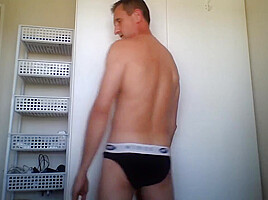 Posing Stripping Playing With A Flesh-light And Shooting A Big Load