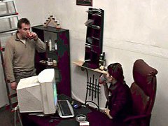 Pounding horny colleague