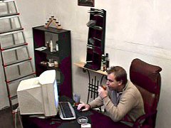 Pounding horny colleague