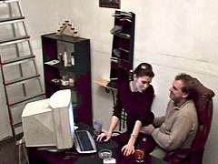 Pounding horny colleague