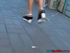 Presentable-looking upskirt