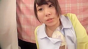 Pretty Asian hottie loves getting freaky with toys