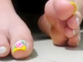 Pretty Toes Up Close