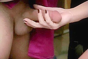 Pretty young blonde gets her perfect pussy jizzed on