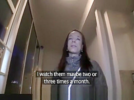 PublicAgent Vivian gets fucked in the arse for cash
