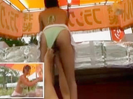 Publicsex Asian Gets Secretly Fingered