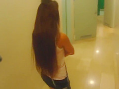 Pulled eurobabe POV banged in the bathroom