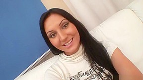 Racy teenage tart Penelope Cum having an interracial fun