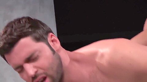 Raging Stallion CUM All Over Hairy Body