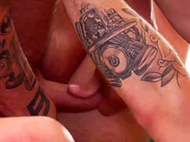 Rb2797 Gay Porn Star Tyler Wolf Cums Inside Of Muscle Hunk