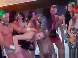Real Party teens 18+ Lose Clothing