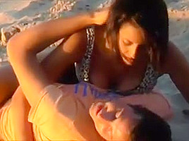 Real Video Couple Caught Fucking On An Empty Beach