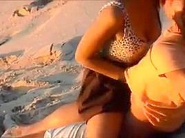 Real Video Couple Caught Fucking On An Empty Beach