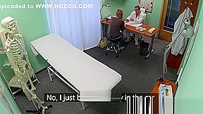 Real patient doggystyle fucked in doctors office