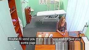 Real patient doggystyle fucked in doctors office