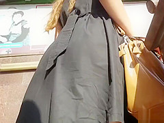 Redhead In Black