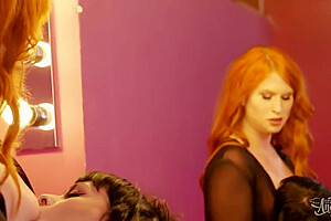 Redhead Tranny Incredible Porn Video