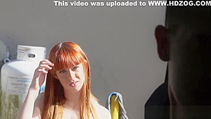 Redhead in Bdsm Gang Bang