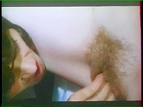 Retro hairy French ladies in a hot long sex movie