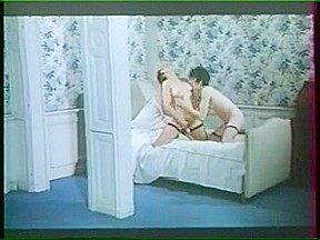 Retro hairy French ladies in a hot long sex movie