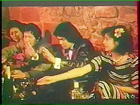 Retro hairy French ladies in a hot long sex movie