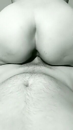 Reverse cowgirl riding