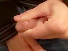 Risky Jerk Off On Subway