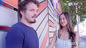 Robby Echo And Alexa Andreas In Shy Boy Meets A Hot Asian Girl