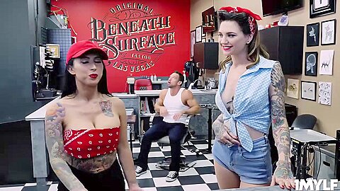 Rocky And Lily Yank Out Johnnys Tattoo Gun