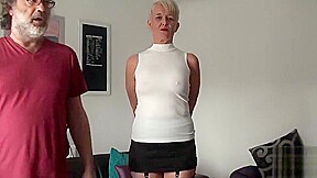 Roughly fucked mature slut swallows huge load of cum